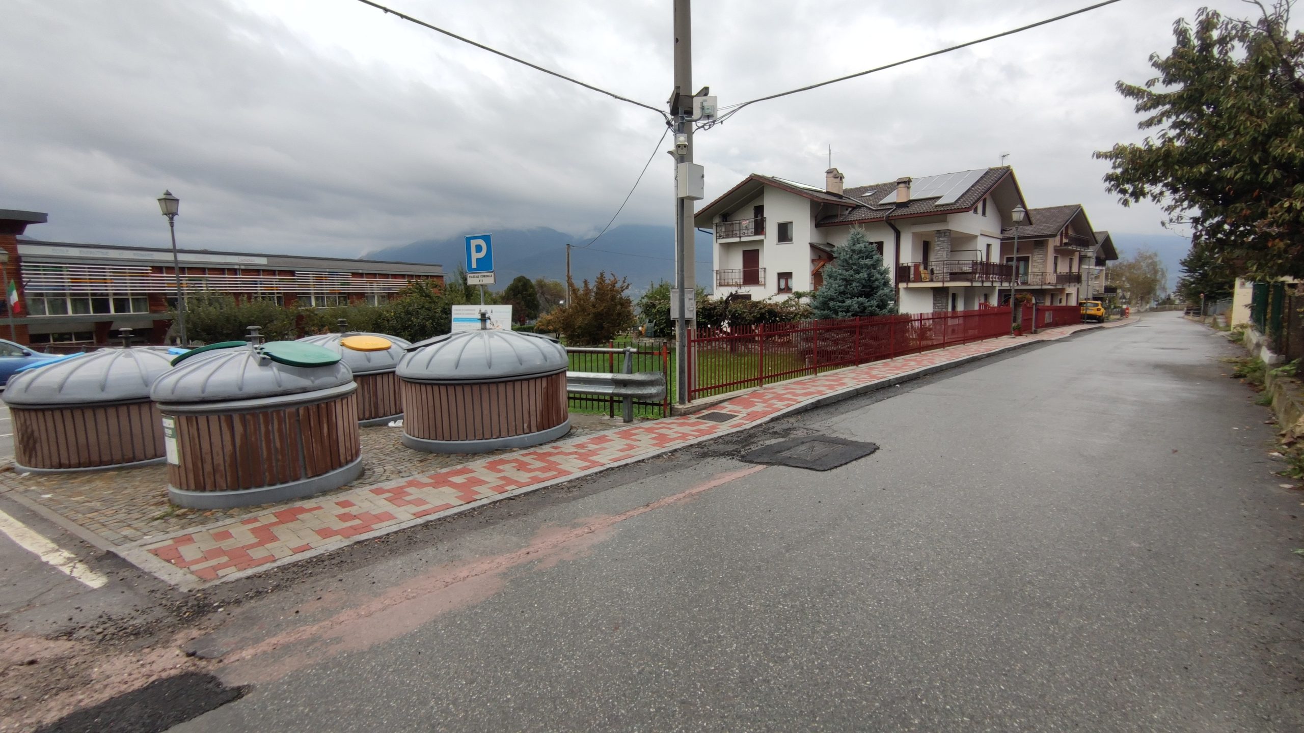 Charvensod – nuovo marciapiede